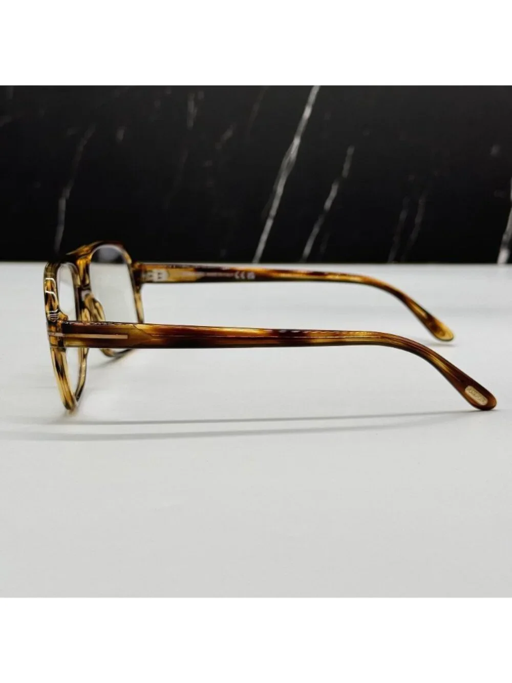 NEW TOM FORD TF6058 055 HAVANA MEN AVIATOR EYEGLASSES TOM FORD FT6058 055